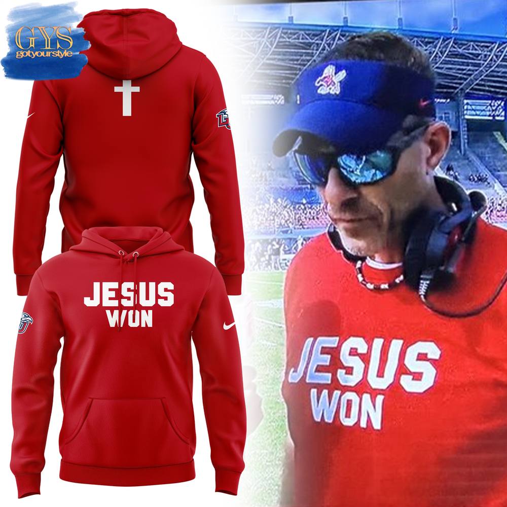 Coach Jamey Chadwell Jesus Won Hoodie 1