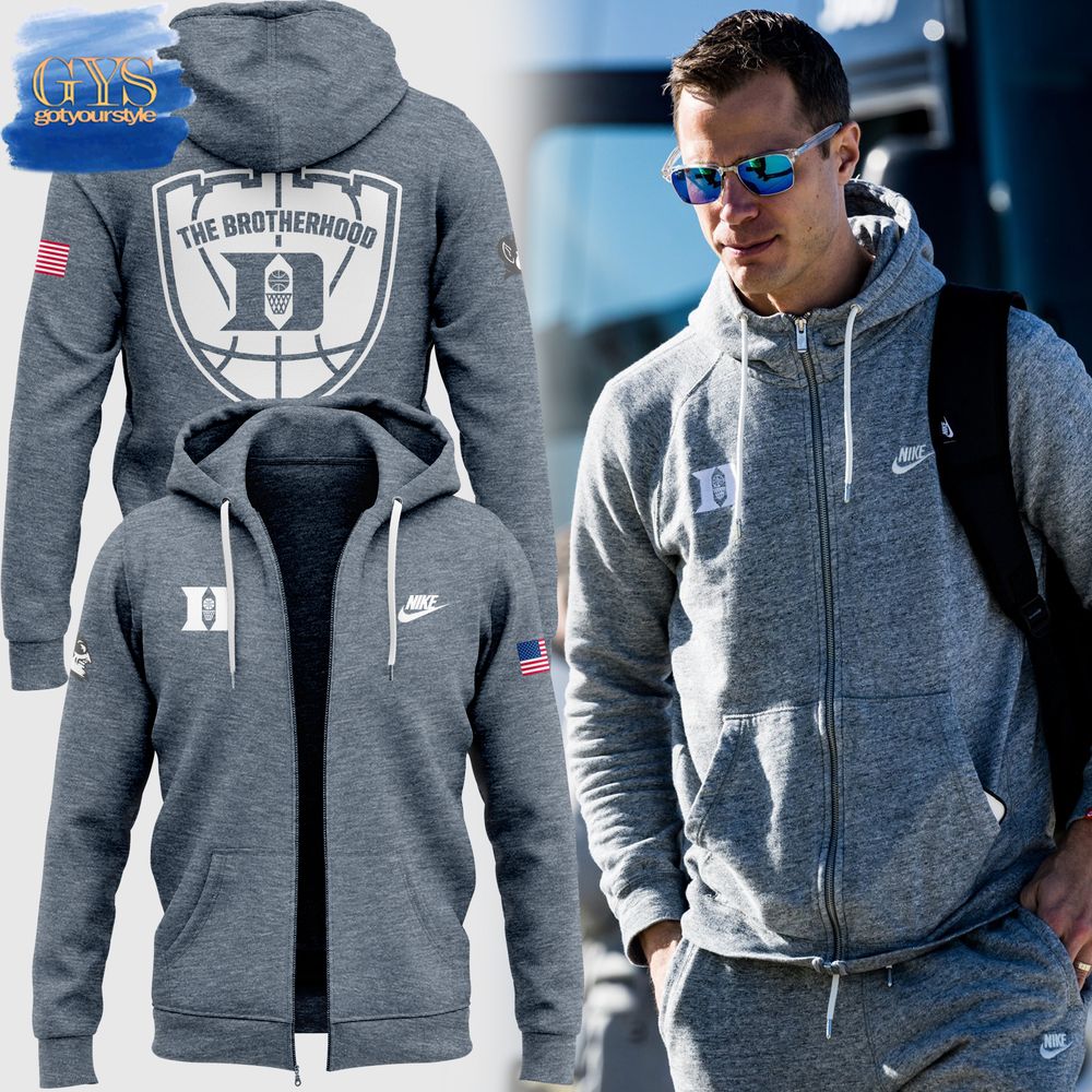 Coach Jon Scheyer Duke Brotherhood Limited Edition Hoodie 1