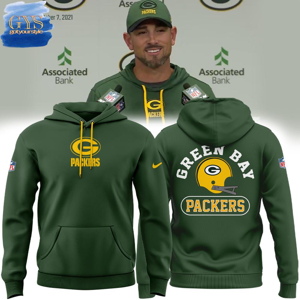 Coach Matt LaFleur Green Bay Packers Limited Edition Hoodie 1