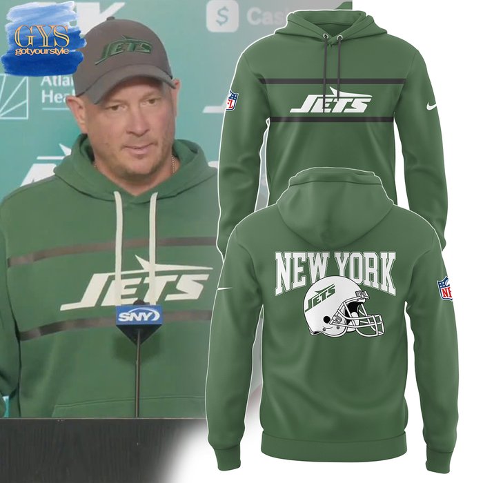Coach Robert Saleh New York Jets 2024 Limited Edition Hoodie 1