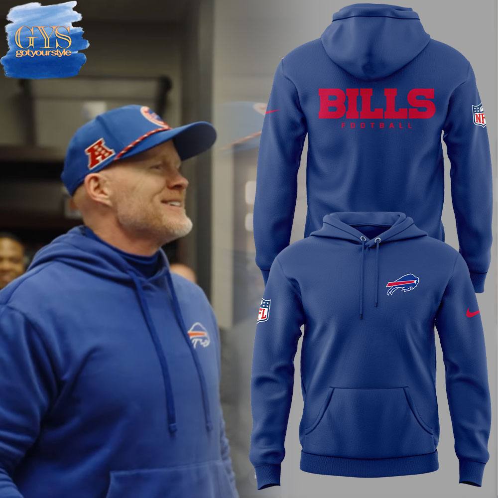 Coach Sean McDermott Buffalo Bills Limited Edition Hoodie 1
