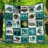 Coastal Rising Ncaa Coastal Carolina Chanticleers Collection Quilt Blanket Bedding Set 0