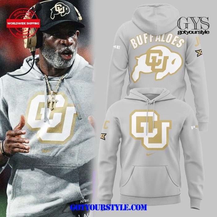 Colorado Buffaloes Big 12 Prime Hoodie 1