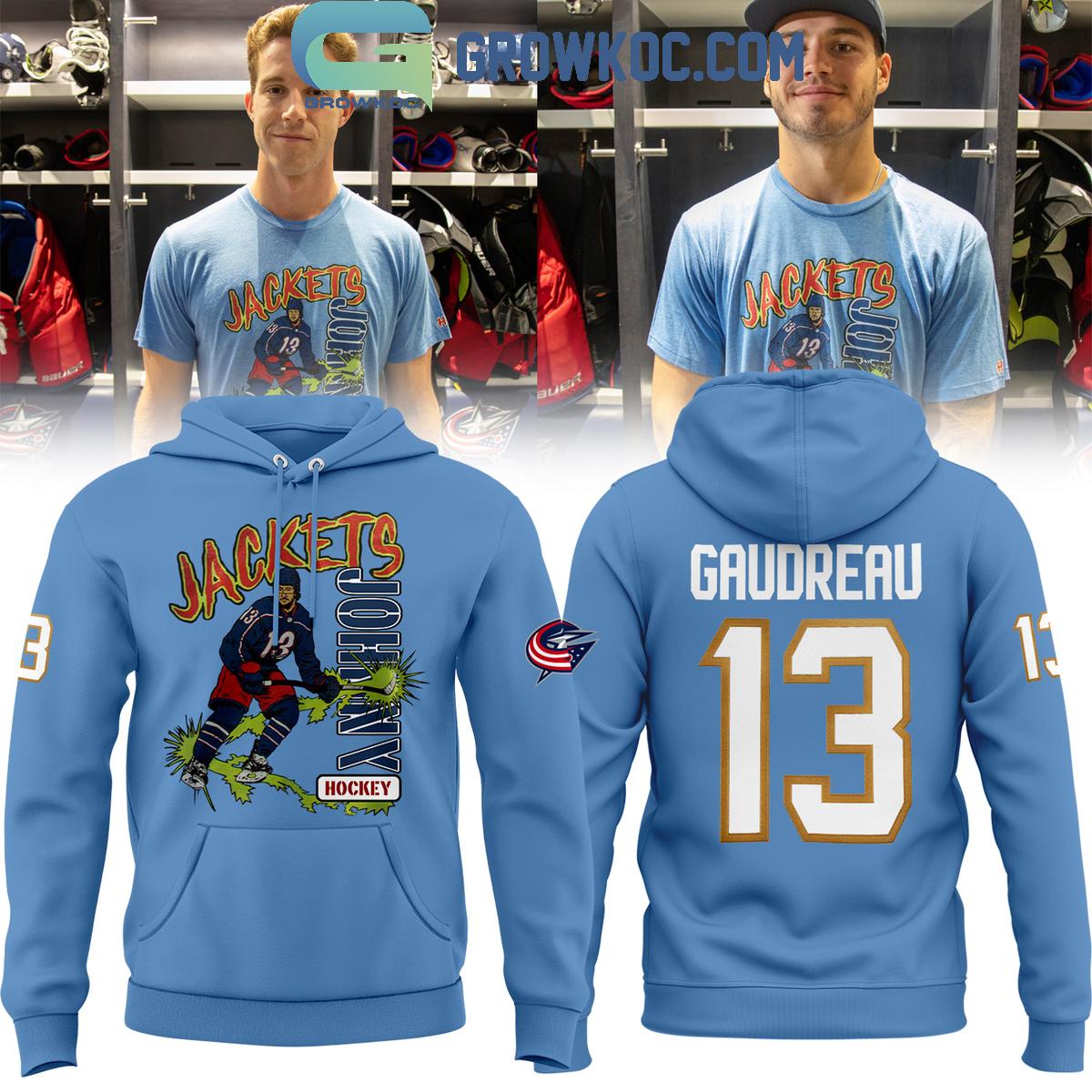 Columbus Blue Jackets In Loving Memory Of Johnny Gaudreau Forever Hoodie T Shirt 1 9u9tf