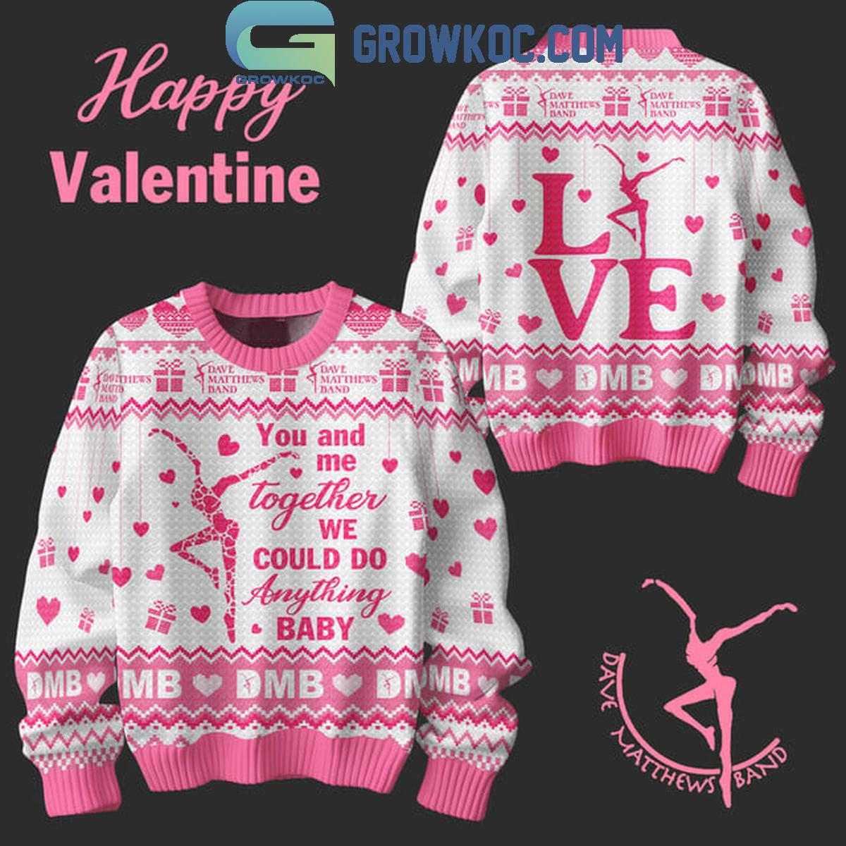Dave Matthews Band Happy Valentine You And Me 2025 Ugly Sweater 1 BJ1aJ