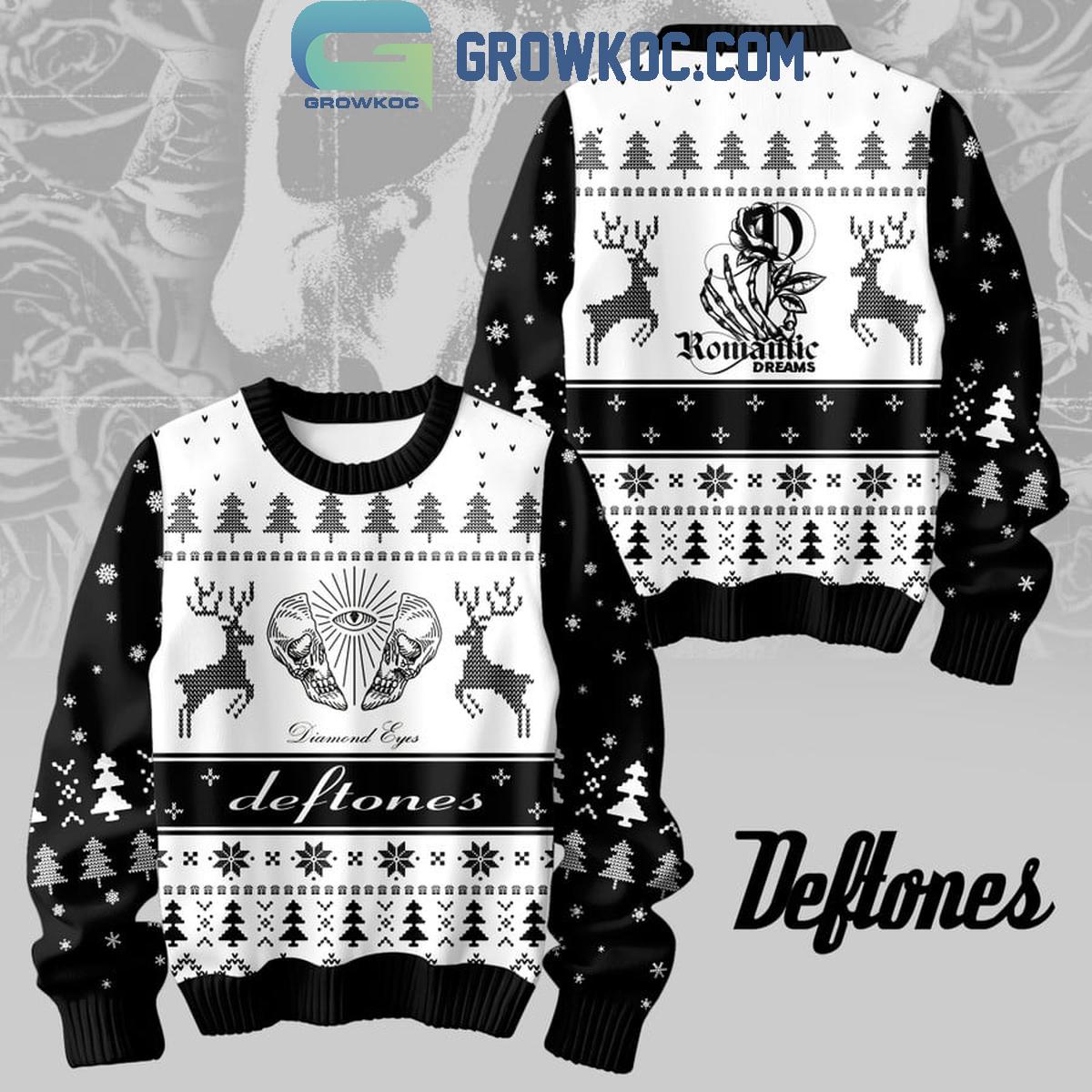 Deftones Romantic Dreams On Christmas 2024 Ugly Sweater 1 U6jfI