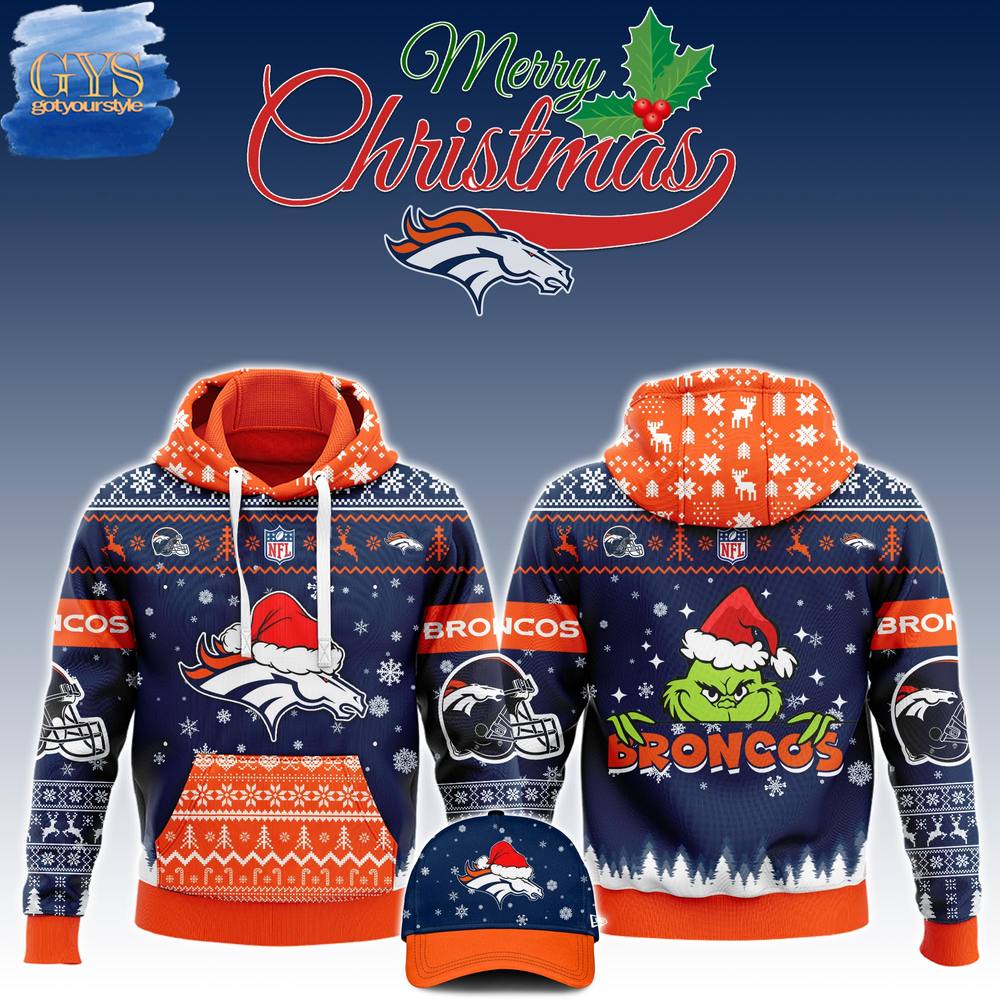 Denver Broncos 2024 Christmas Limited Edition Hoodie 1