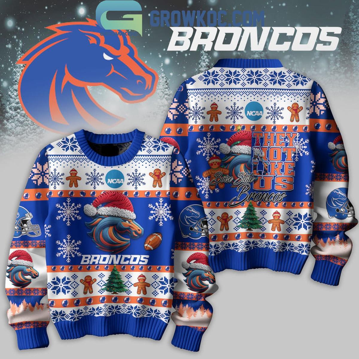 Denver Broncos Football They Not Like Us Christmas Ugly Sweater 1 EkRul
