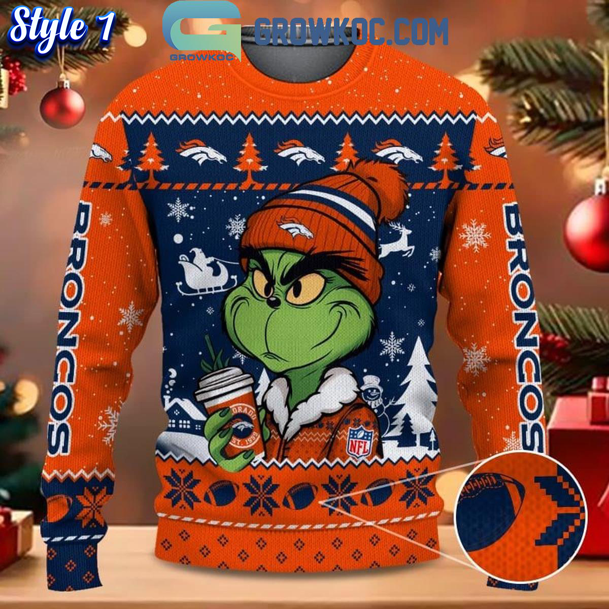 Denver Broncos Grinch Stolen Christmas 2024 Grinchmas Ugly Sweater 1 7j5xc 1
