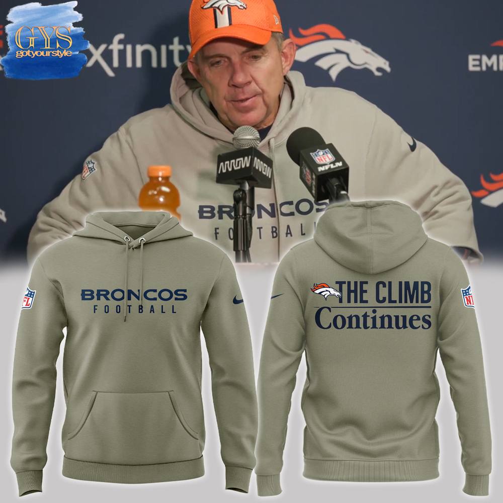 Denver Broncos Sean Payton Limited Edition Hoodie 1