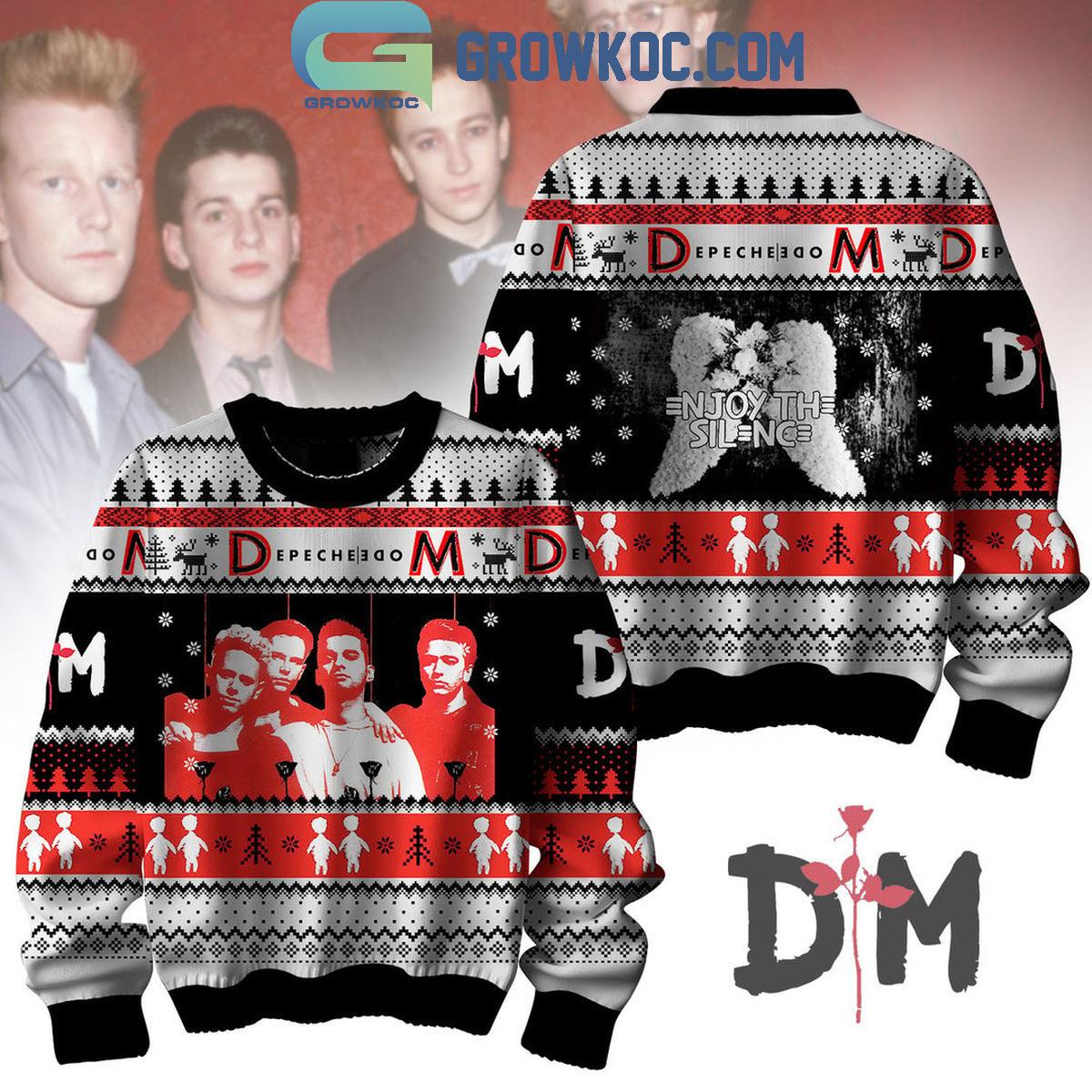 Depeche Mode Enjoy The Silence In Christmas Ugly Sweater 1 FgQMq