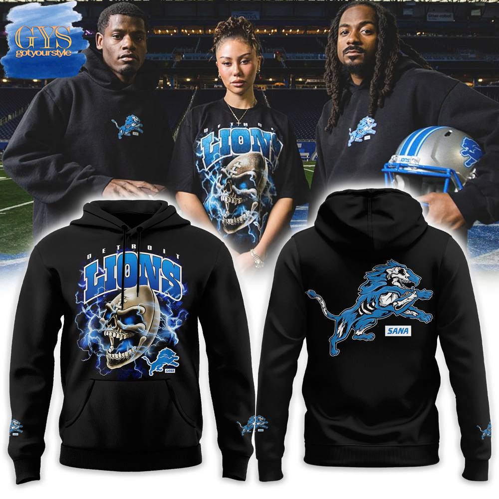 Detroit Lions x SANA Limited Edition Hoodie 1