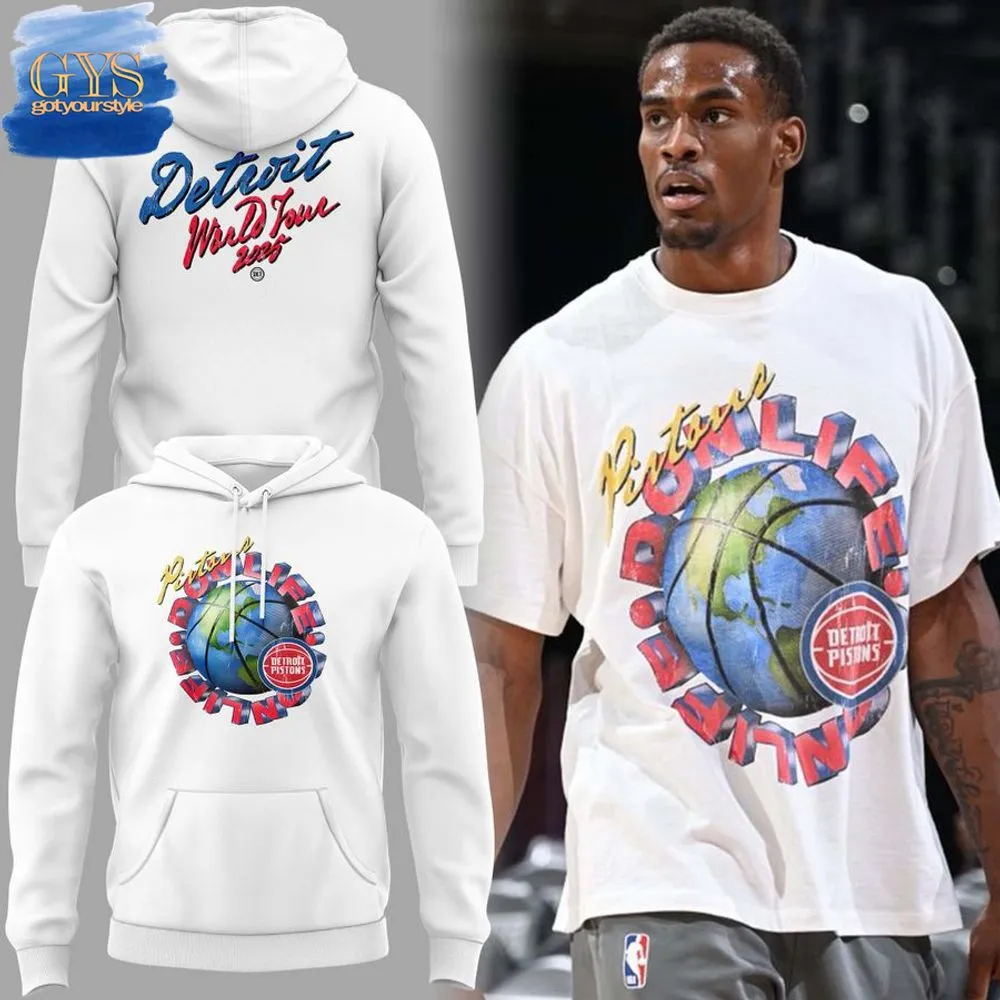 Detroit Pistons x Big Sean Detroit World Tour Hoodie 1