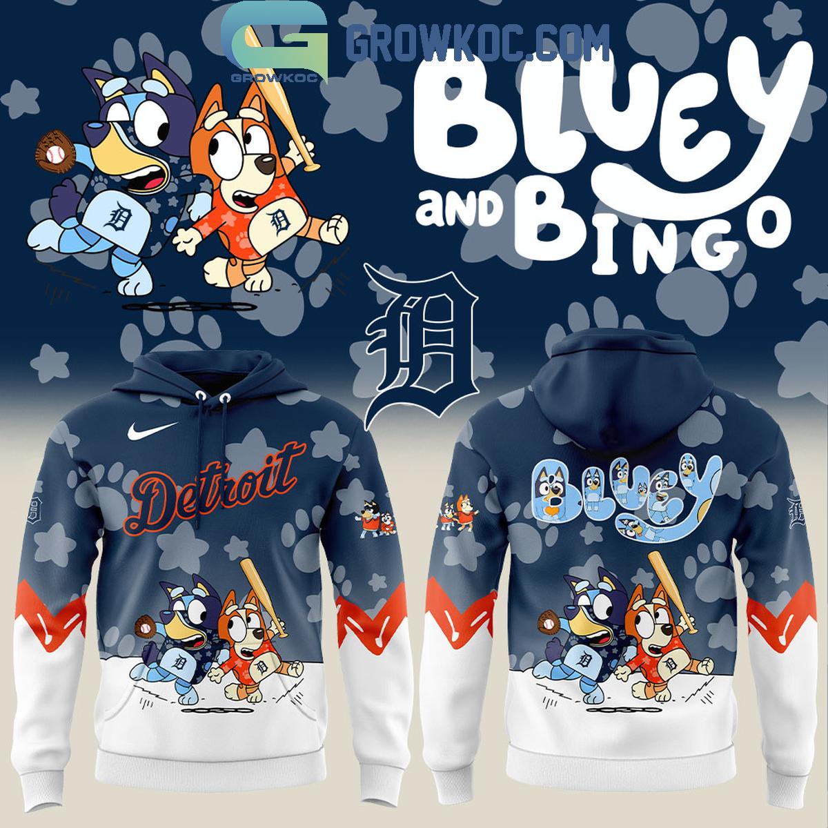 Detroit Tigers Bluey And Bingo 2025 Hoodie Shirt 1 bIpol