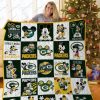 Disney Mickey Mouse Green Bay Packers Quilt Blanket Bedding Set 0