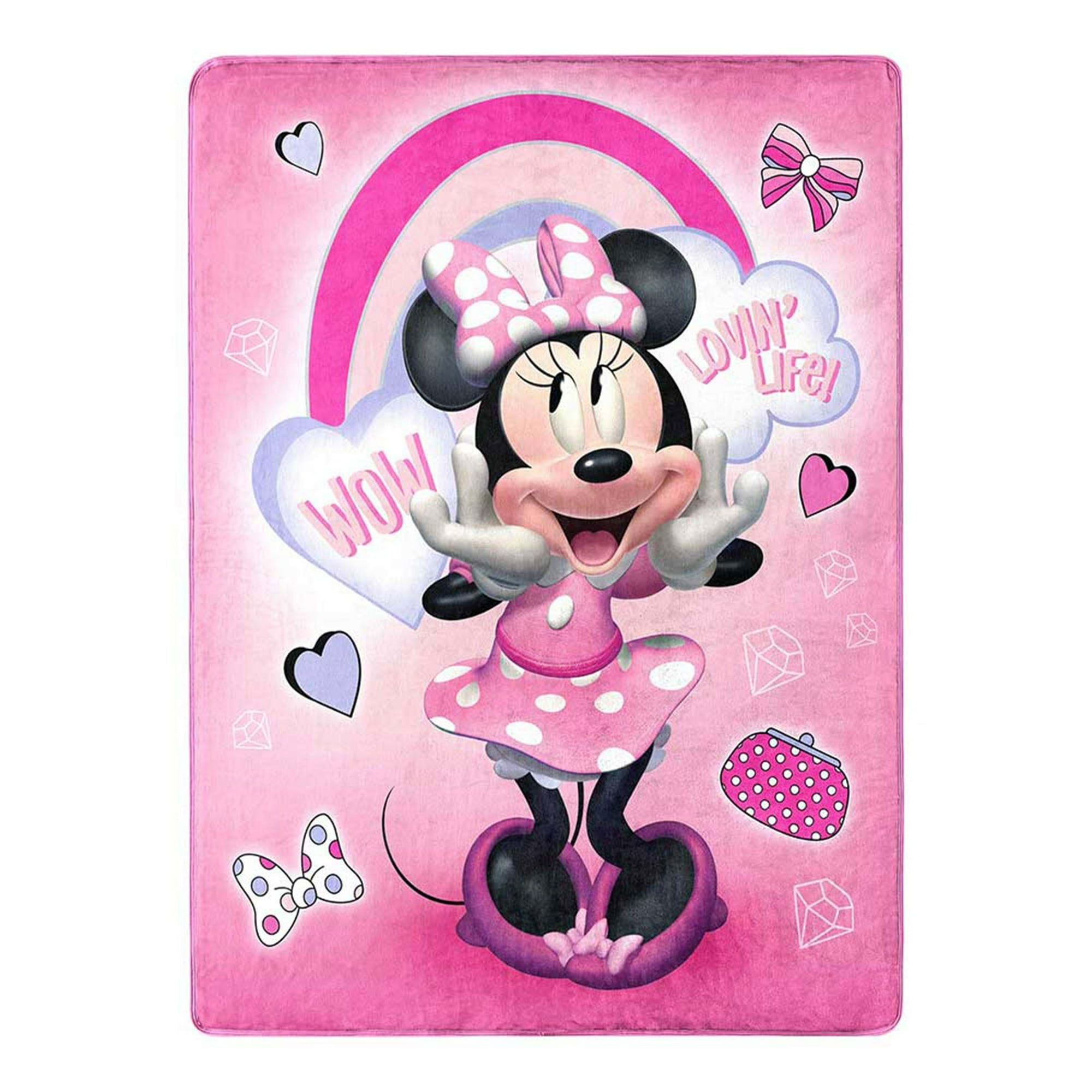 Disney Minnie Mouse Blanket for Fans 0