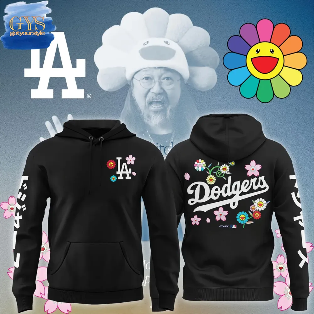 Dodgers x Takashi Murakami Japanese Heritage Night New Limited Edition Hoodie 1