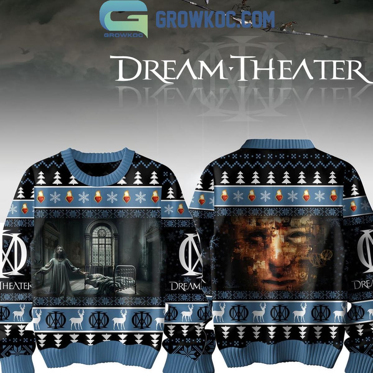 Dream Theater New Year 2025 Merry Christmas Ugly Sweater 1 qSlIg