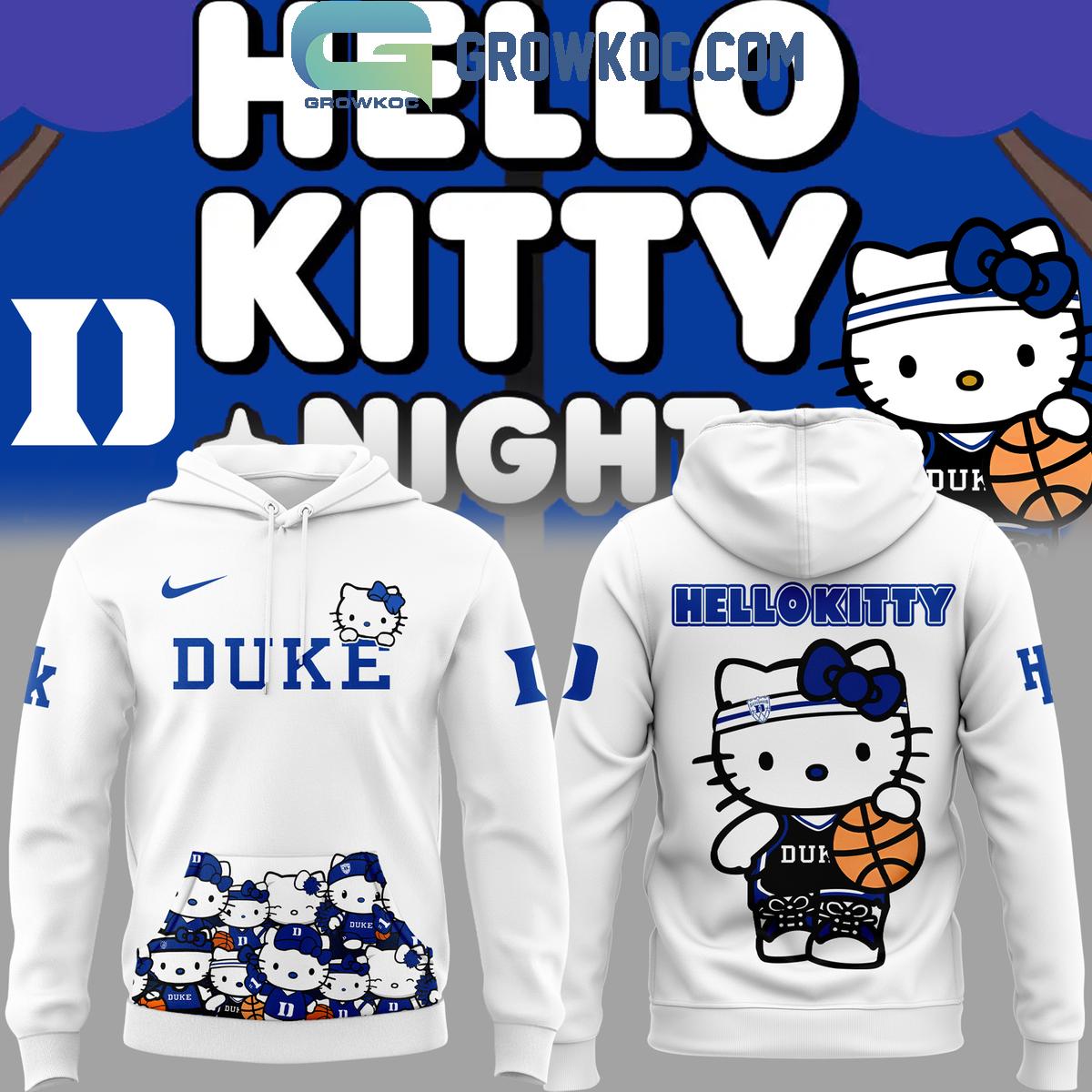 Duke Blue Devils Hello Kitty Just Stay Cool 2024 Hoodie T Shirt 1 9Lyrv