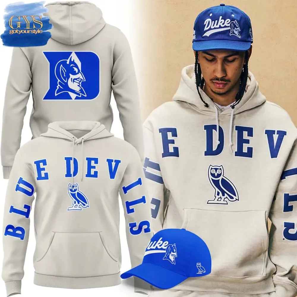 Duke Blue Devils New OVO Limited Edition Hoodie 1