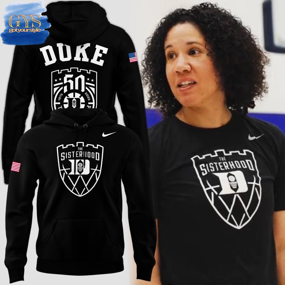 Duke Womens Basketball 50th Anniversary Sisterhood Limited Edition Hoodie 1