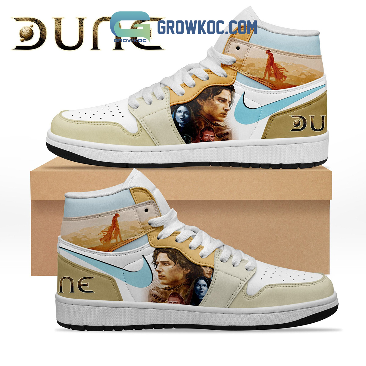 Dune Movie Fan Air Jordan 1 Shoes2B1 gUnVx