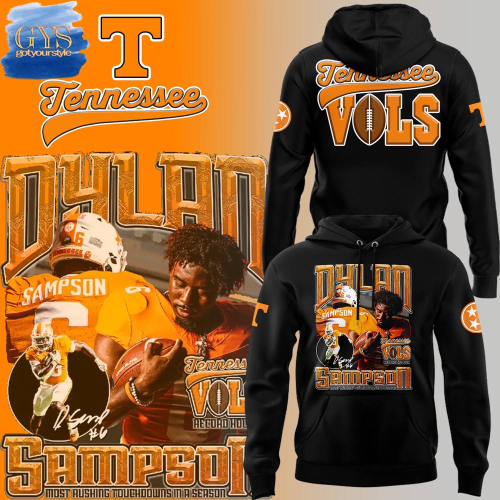 Dylan Sampson for Heisman Vols Limited Edition Hoodie 1