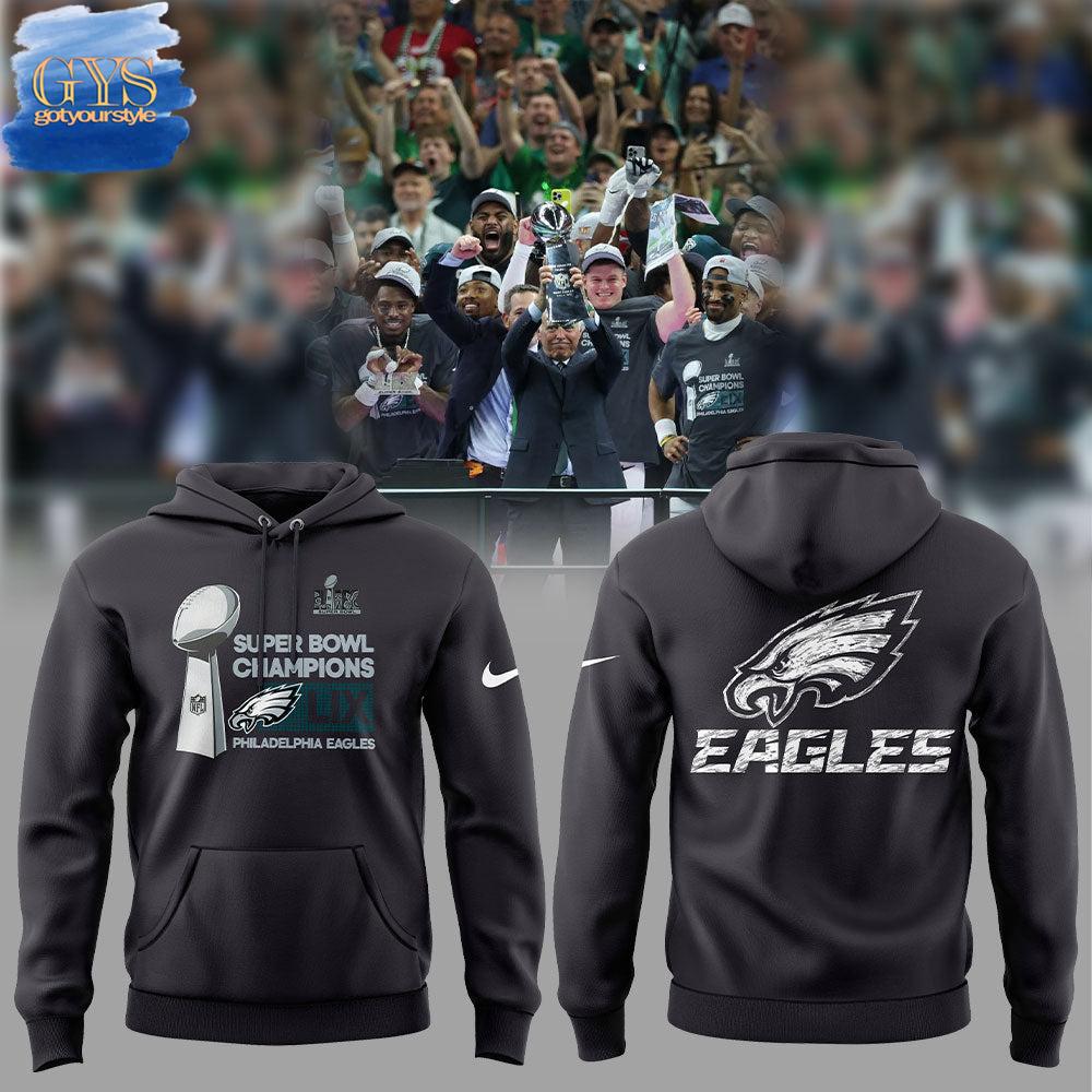 Eagles Champions Super Bowl 2025 Jalen Hurts Hoodie 1