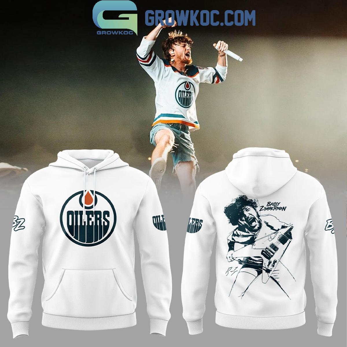 Edmonton Oilers Collab Bailey Zimmerman Hoodie Shirt 1 Hk41B