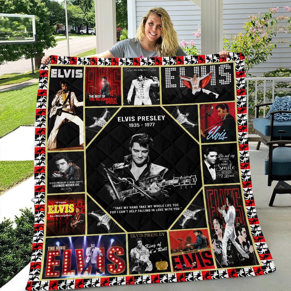 Elvis Presley Quilt Blanket MAITM8893