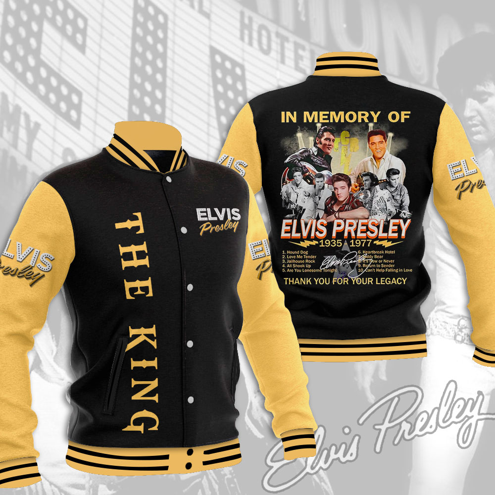 Elvis Presley Varsity Jacket MAITM6594