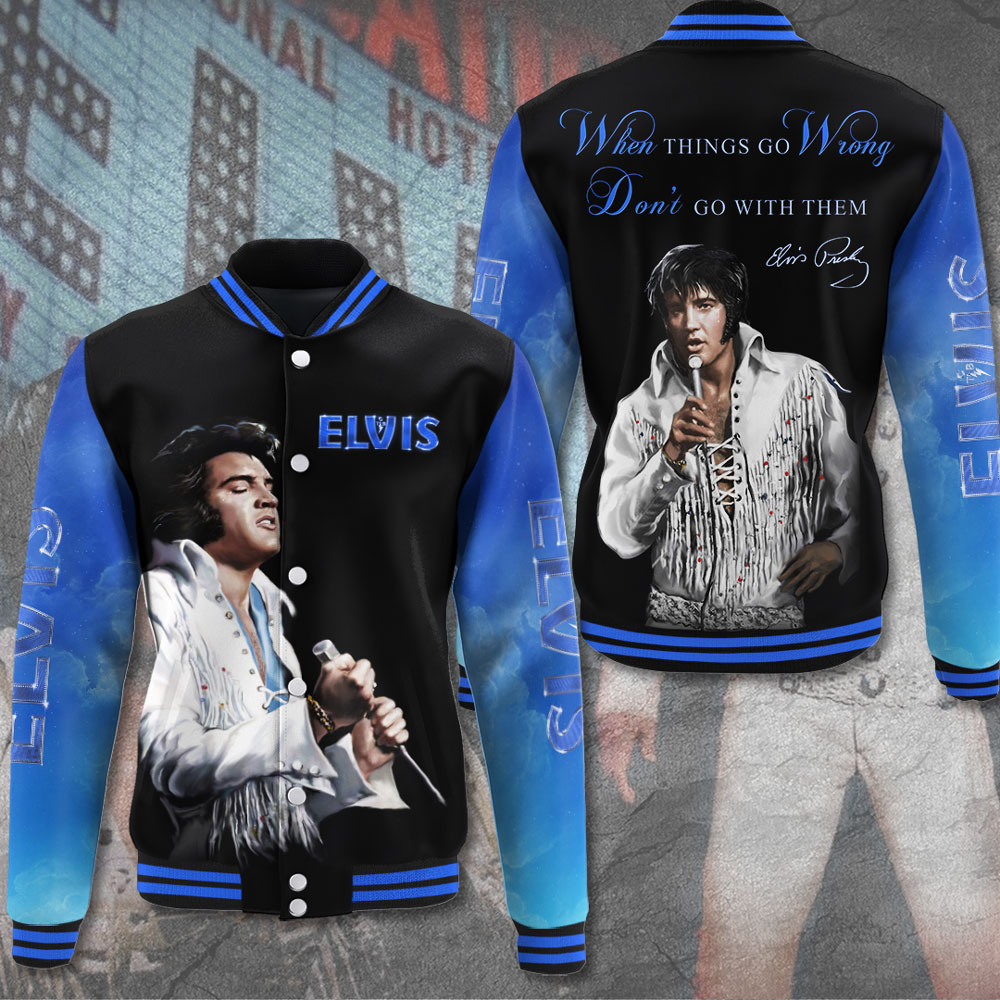 Elvis Presley Varsity Jacket MAITM7519