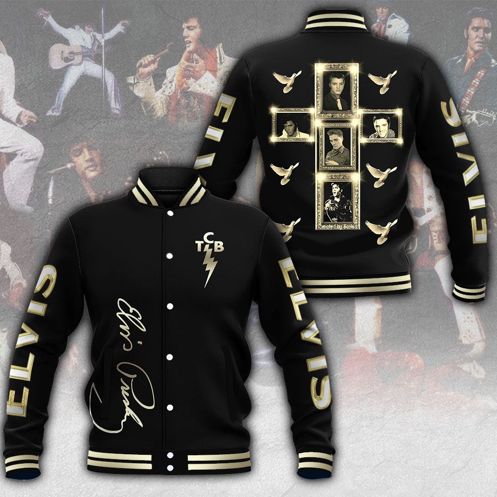 Elvis Presley Varsity Jacket MAITM8654