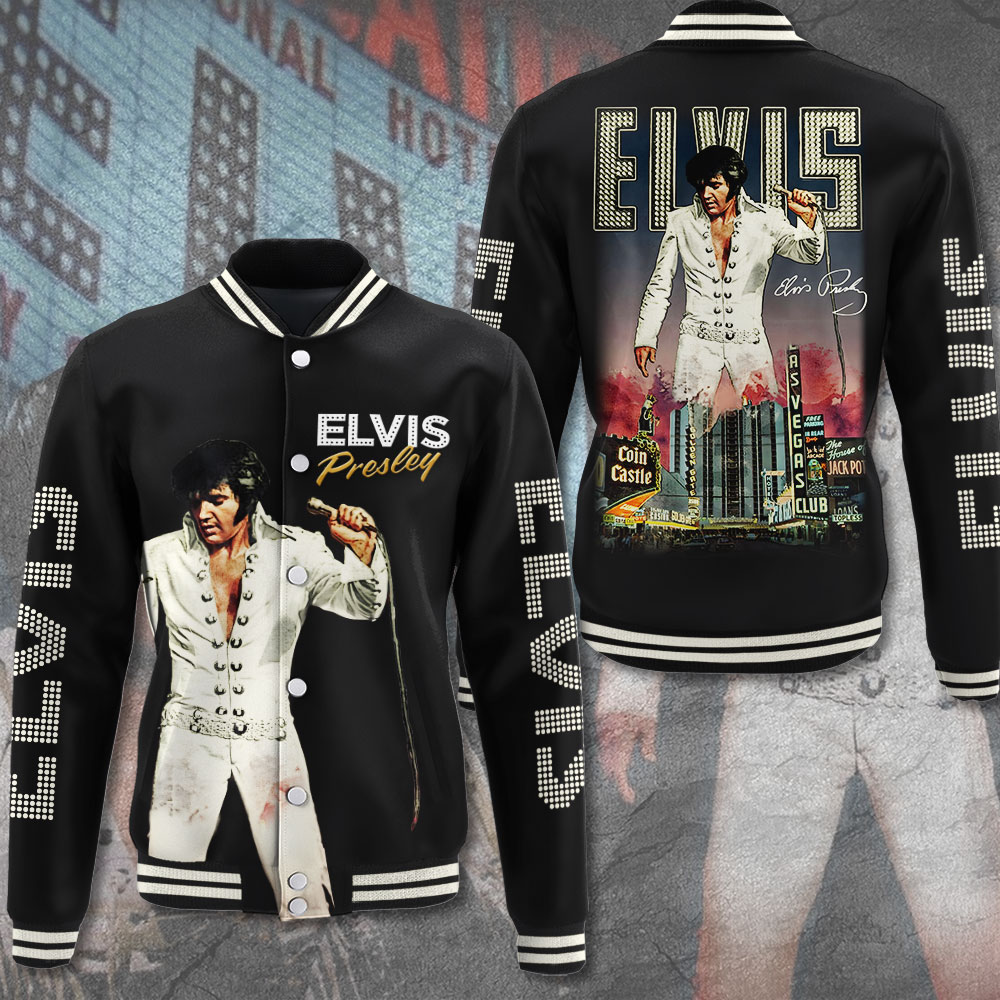 Elvis Presley Varsity Jacket MAITM8655