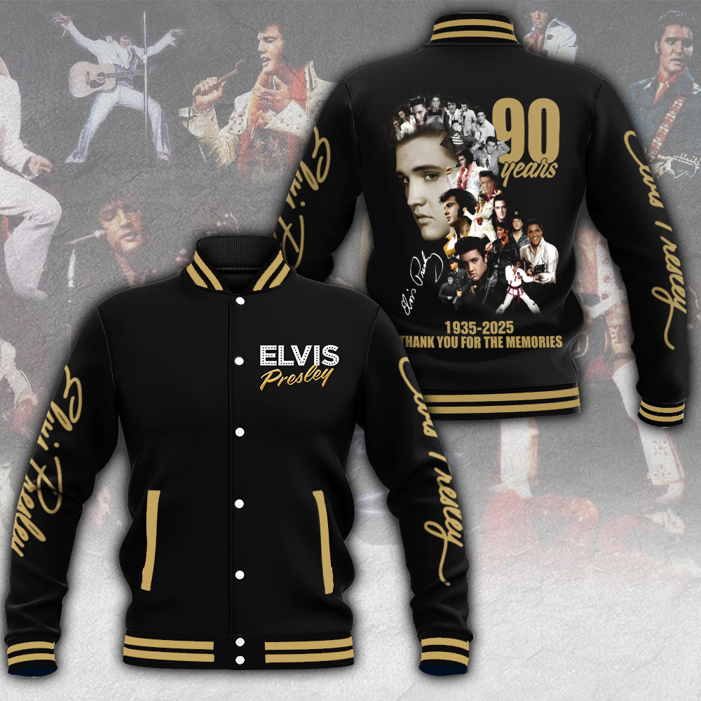 Elvis Presley Varsity Jacket MAITM8784