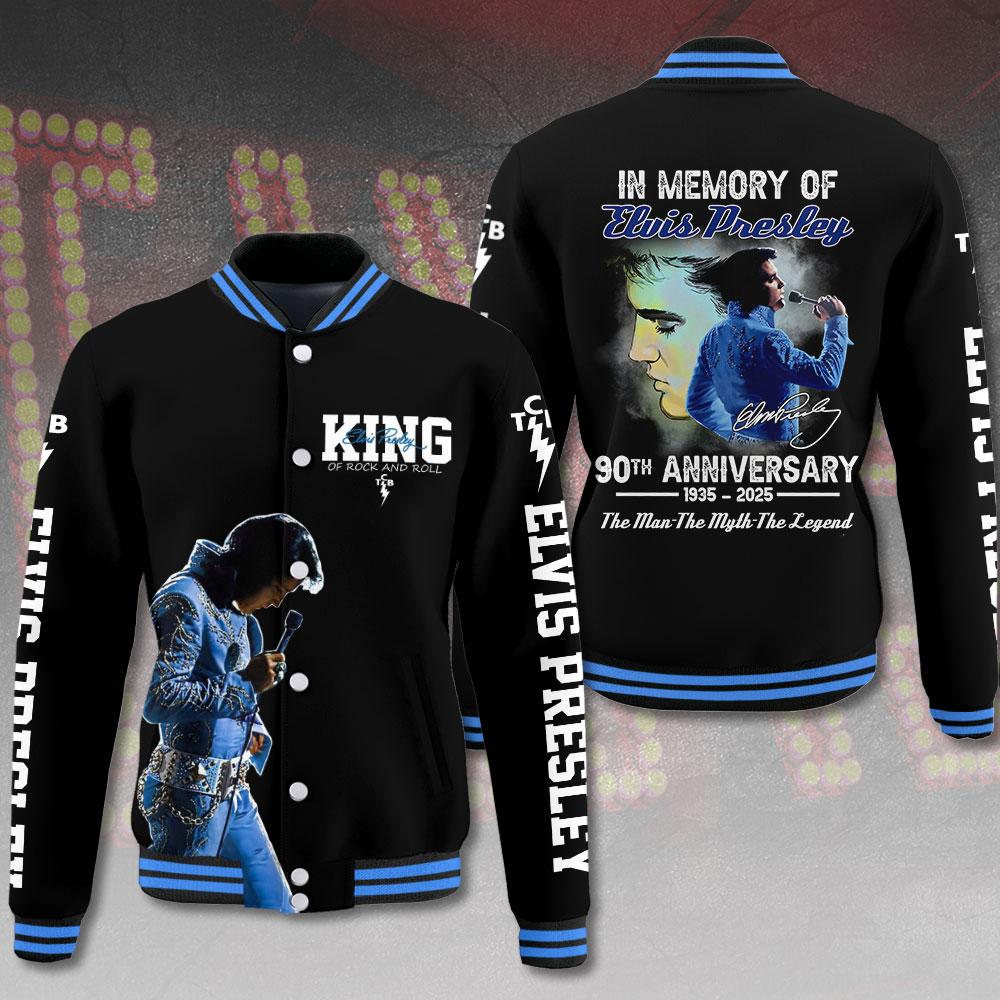 Elvis Presley Varsity Jacket MAITM8785