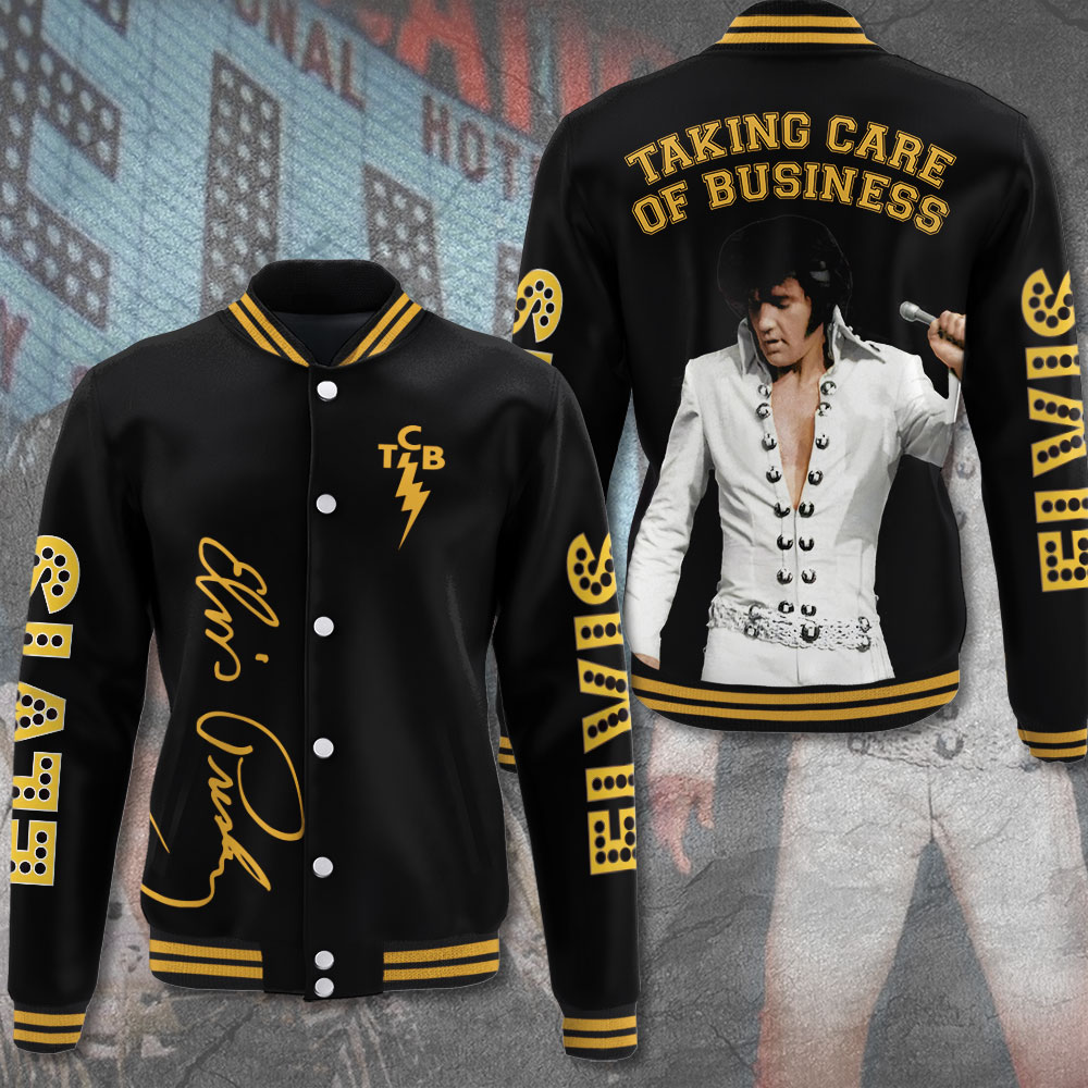 Elvis Presley Varsity Jacket MAITM8909
