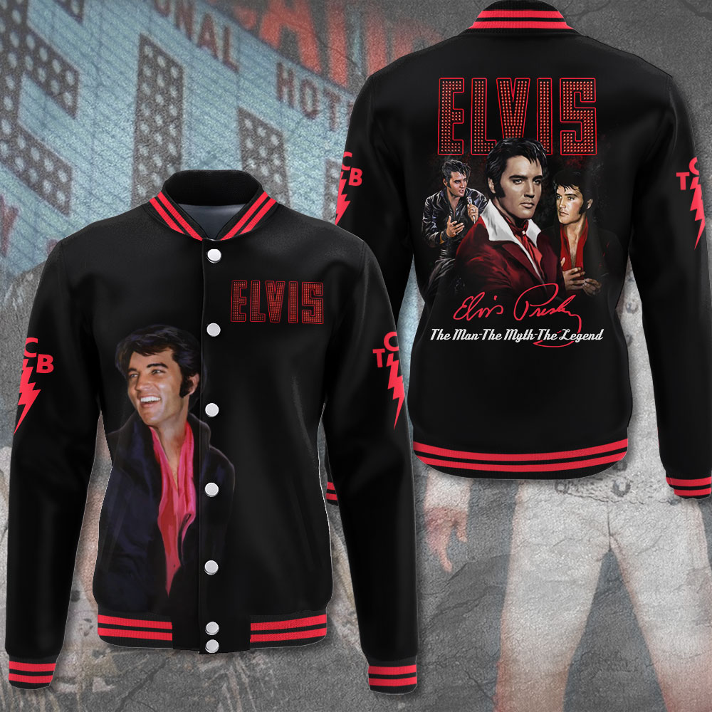 Elvis Presley Varsity Jacket MAITM9055