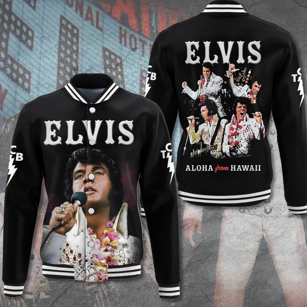 Elvis Presley Varsity Jacket MAITM9094
