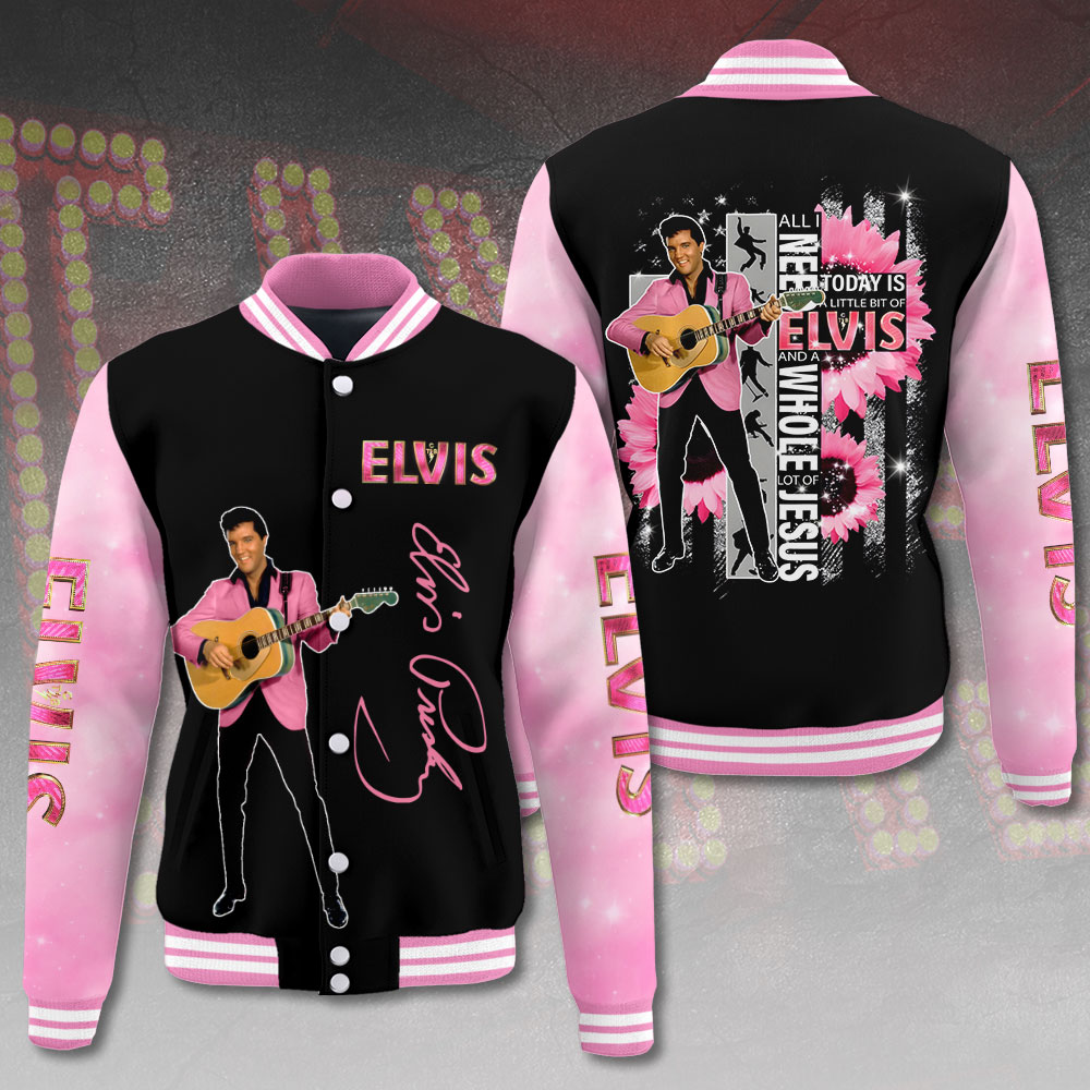 Elvis Presley Varsity Jacket MAITM9166
