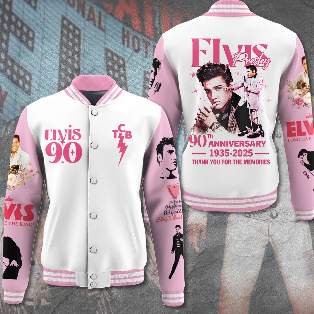 Elvis Presley Varsity Jacket MAITM9581