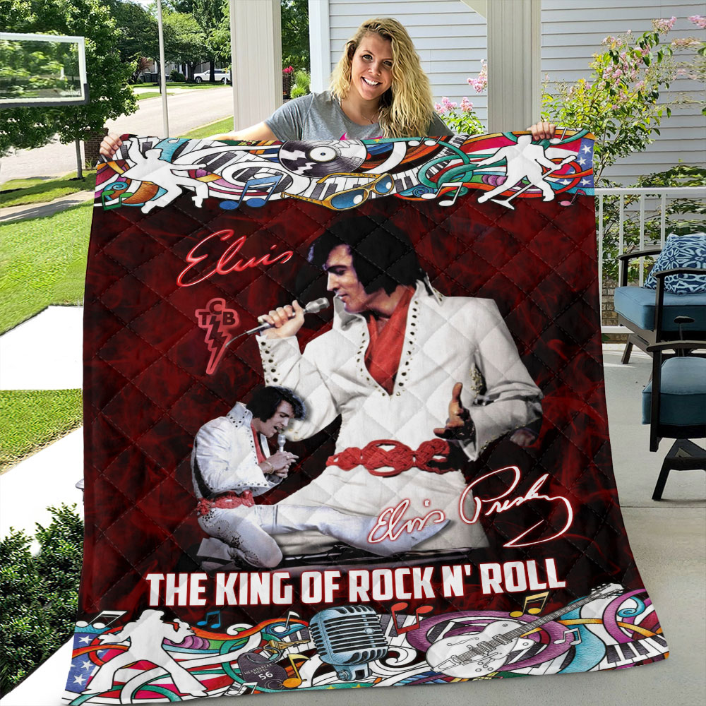 Elvis Presley Quilt Blanket HOATT7998 Yuna 1