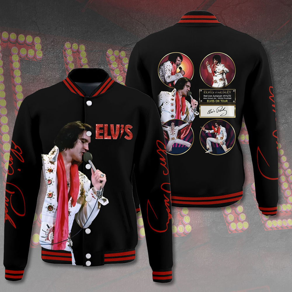 Elvis Presley Varsity Jacket HOATT7153 Yuna