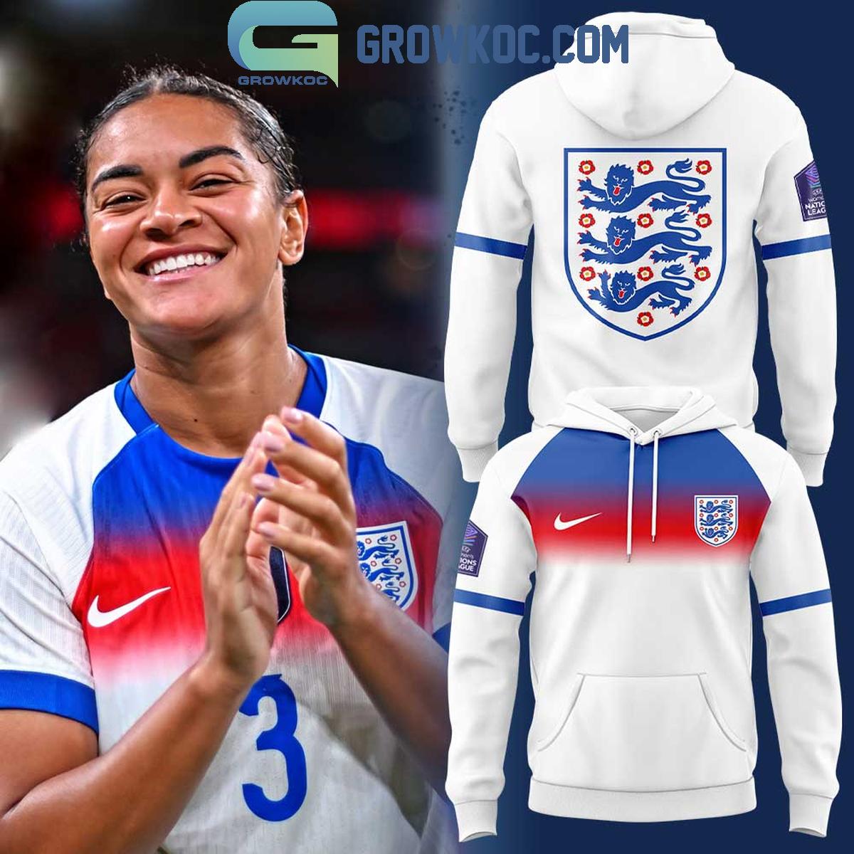 England 2025 Stadium Home White Hoodie Shirt 1 g4R1X