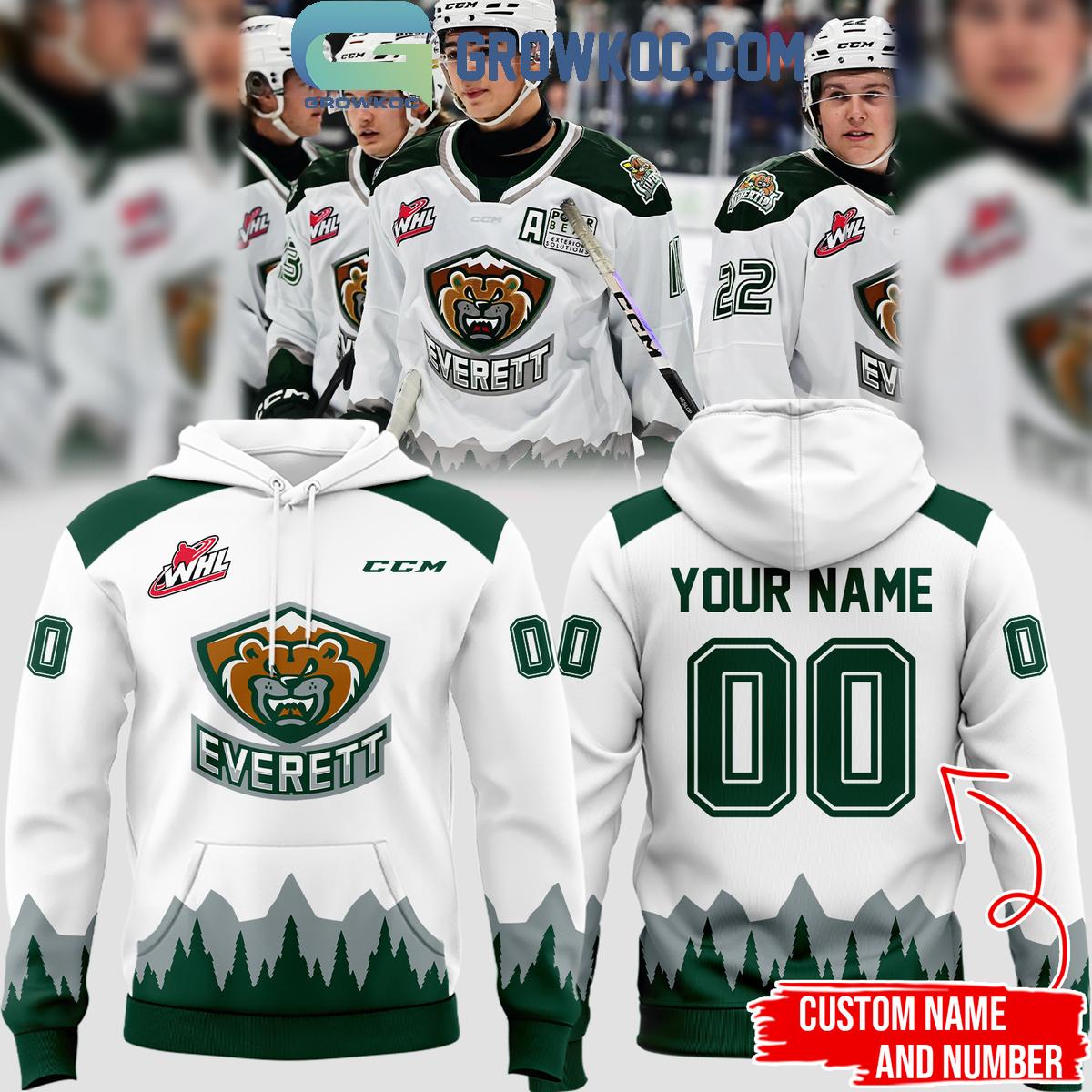 Everett Silvertips ForEverett Go Get Em Personalized Hoodie T Shirt 1 ymZzl