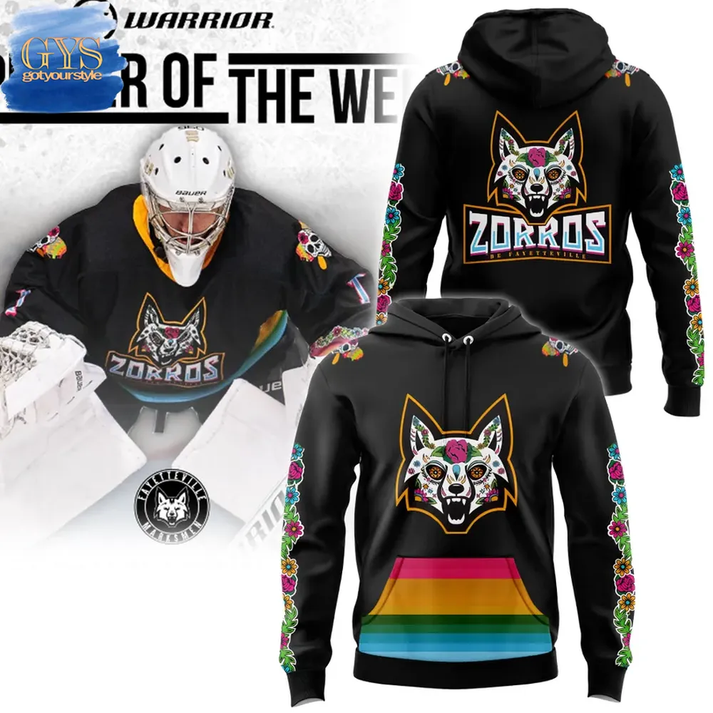 Fayetteville Marksmen Dia De Los Muertos Premium Limited Hoodie 1