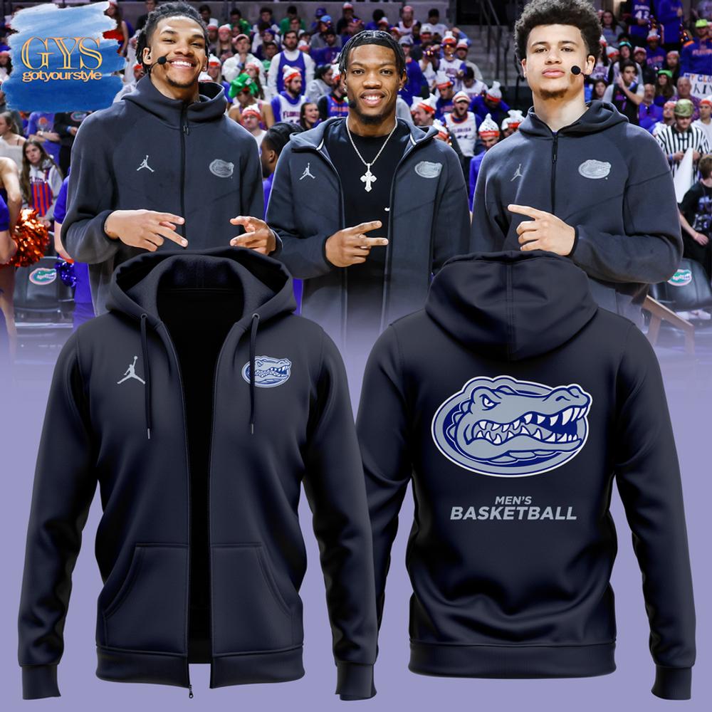 Florida Gators Basketball Limited Edition Zip Hoodie 2025 1