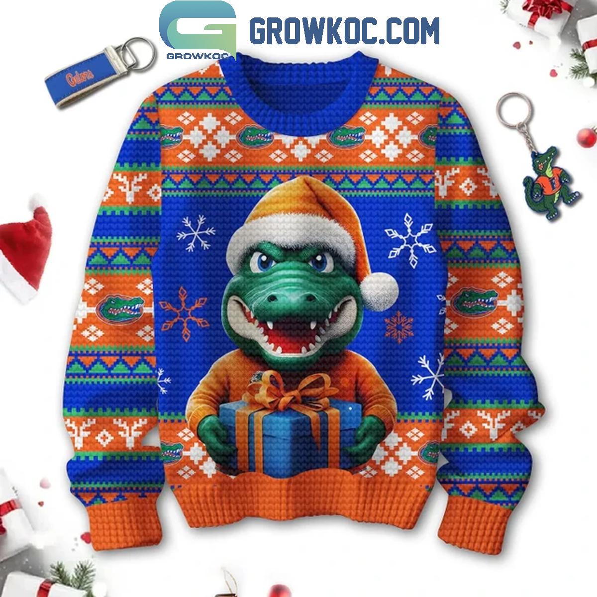 Florida Gators Football Christmas Celebration With True Fan Ugly Sweater 1 Art6L