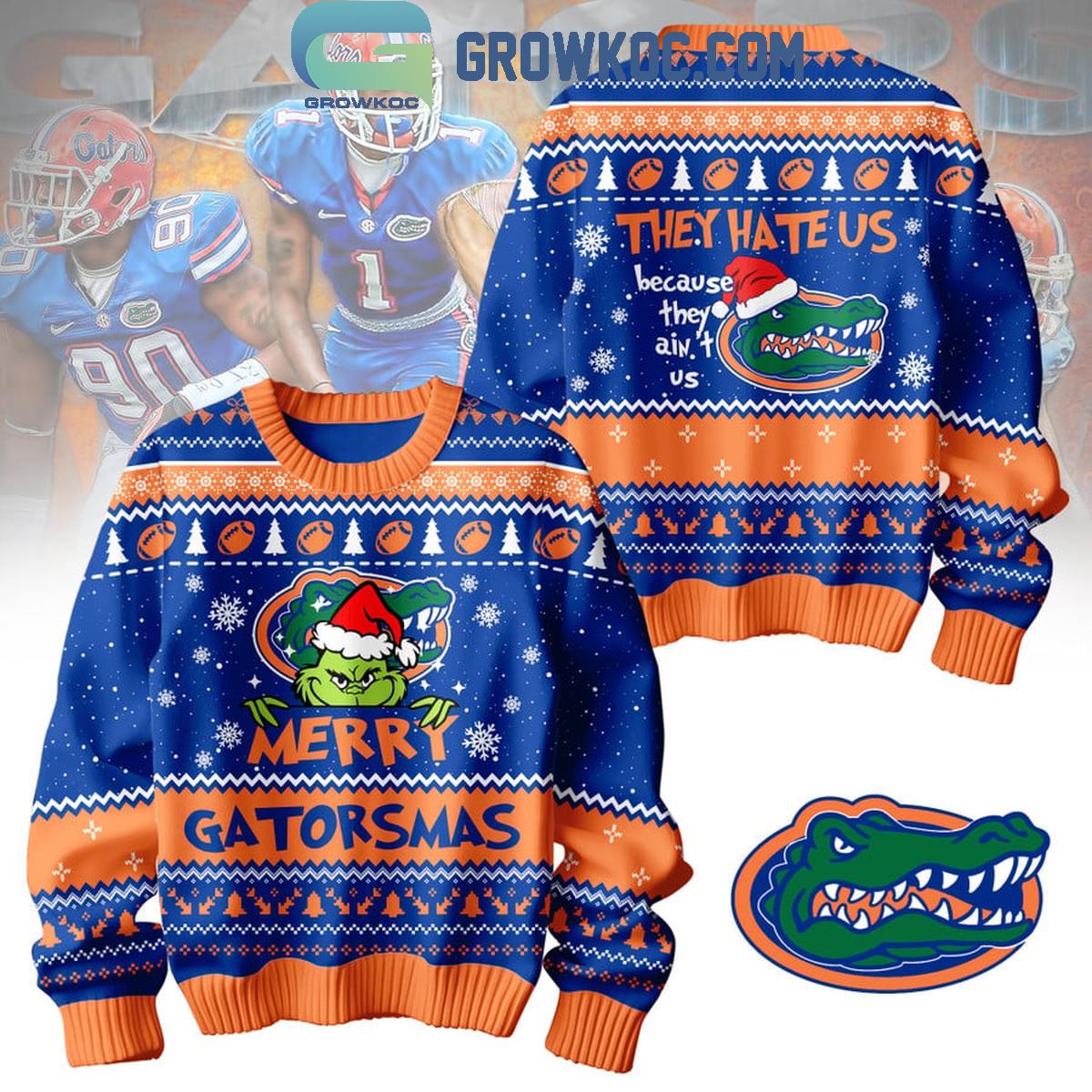 Florida Gators Grinch Christmas Merry Gatorsmas Ugly Sweater 1 ggu6W