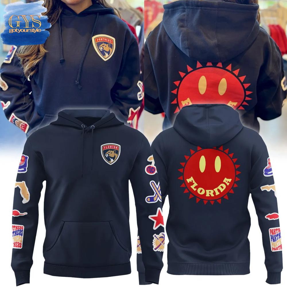 Florida Panthers Shield Patches Limited Edition Hoodie 1